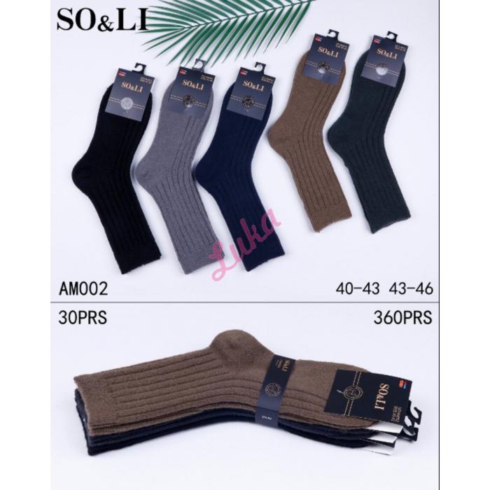 Men's socks SO&LI LF-008