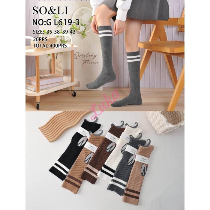 Women's socks So&Li GL619-4