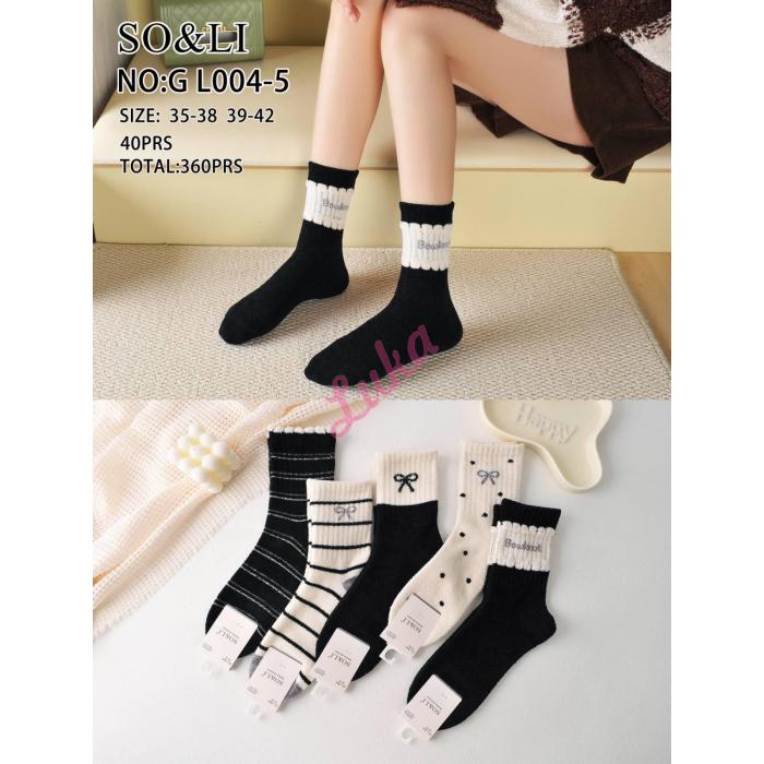 Skarpety damskie So&Li GL004-4
