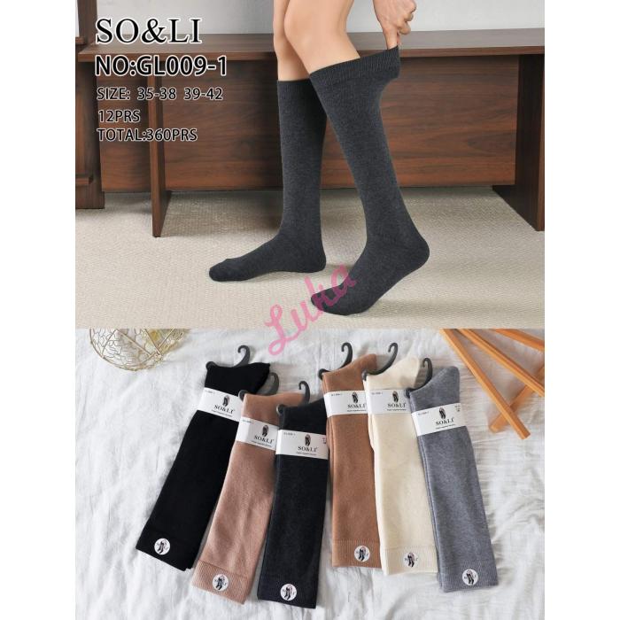 Podkolanówki damskie So&Li GL009-2