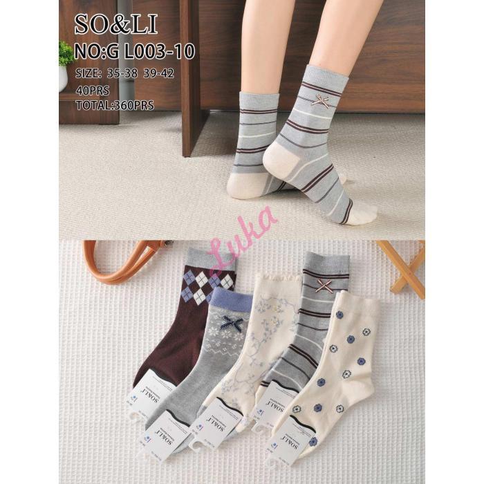Skarpety damskie So&Li GL003-9