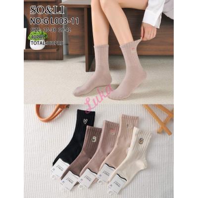 Skarpety damskie So&Li GL003-10