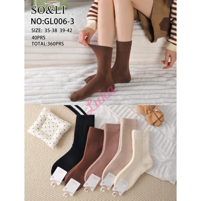 Skarpety damskie So&Li GL003-4