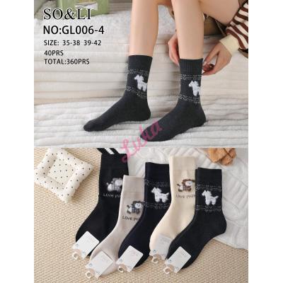 Skarpety damskie So&Li GL006-3