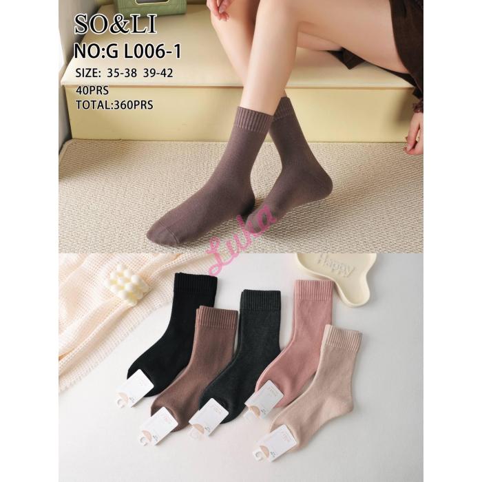 Women's Socks So&Li GL006-6