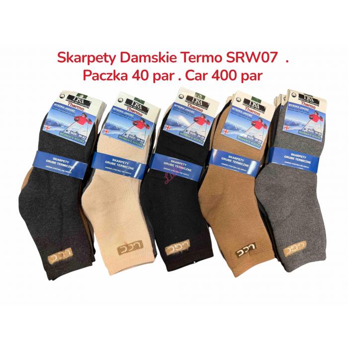 Skarpety damskie THERMO D&A SRW-07