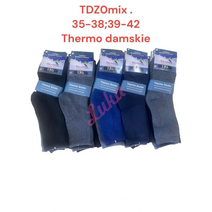 Skarpety damskie THERMO D&A TDZ-0MIX