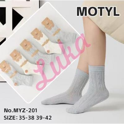 Women's socks Motyl MYZ-201