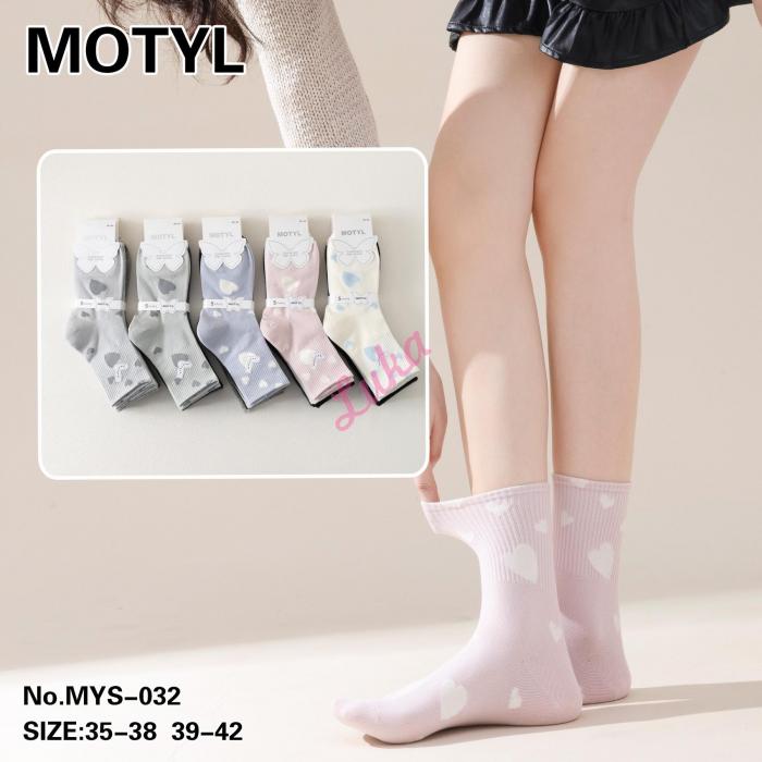 Women's socks Motyl MYS-019