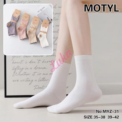 Skarpety damskie bambusowe Motyl MYZ-32
