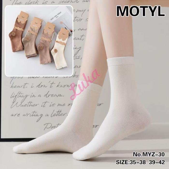 Skarpety damskie bambusowe Motyl MYZ-33
