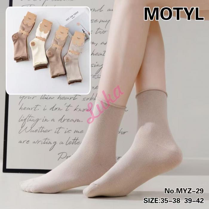 Skarpety damskie bambusowe Motyl MYZ-30