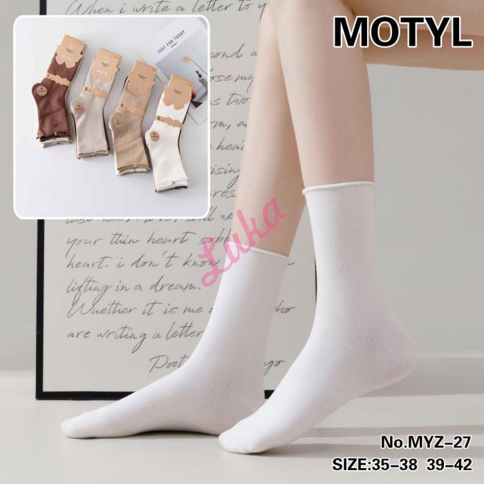 Skarpety damskie bambusowe Motyl MYZ-29