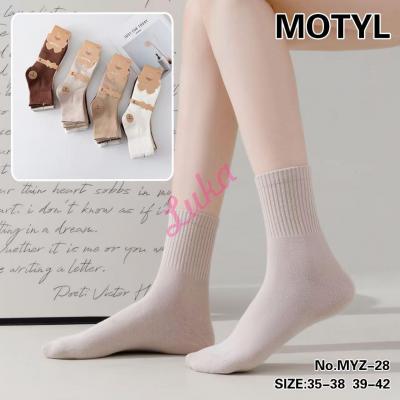 Skarpety damskie bambusowe Motyl MYZ-27