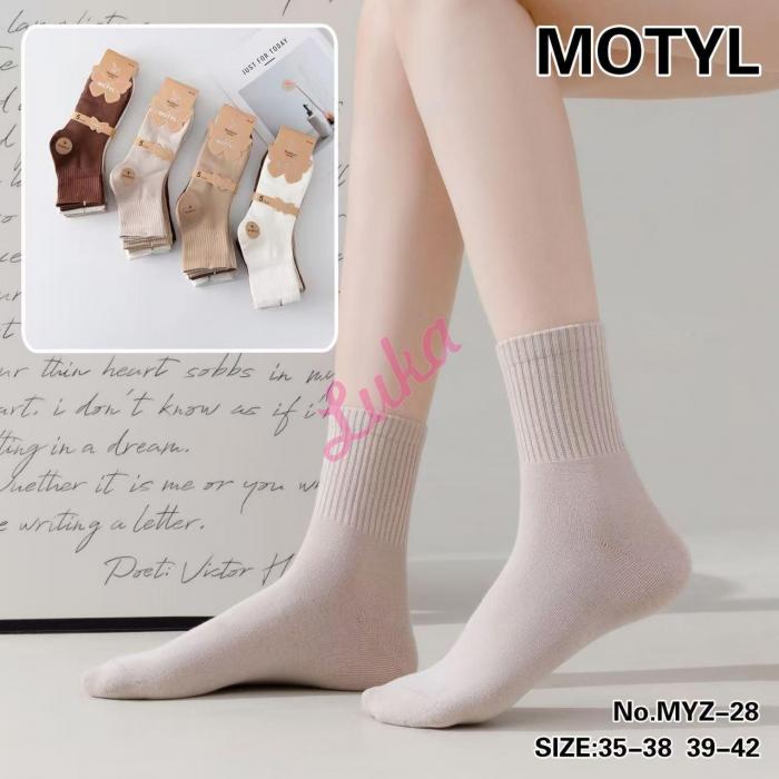 Skarpety damskie bambusowe Motyl MYZ-27