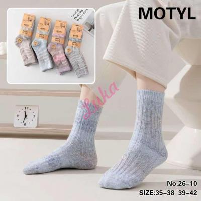 Skarpety damskie Motyl AN-002A