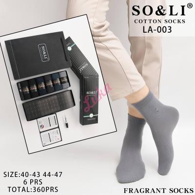 Skarpety męskie SO&LI LA-003