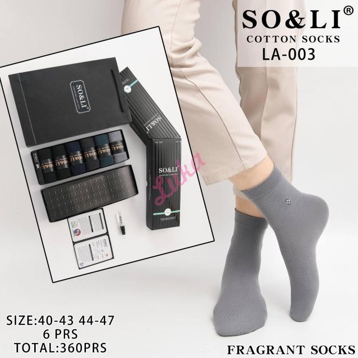 Men's socks SO&LI LT-003