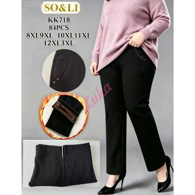 Women's pants So&Li NOO-KK718 Warm