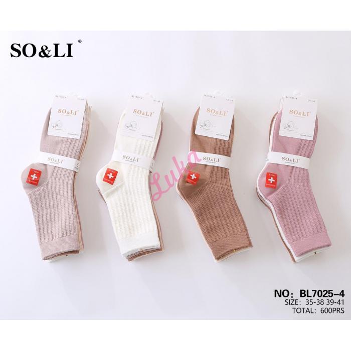 Women's Socks So&Li BL7025-1