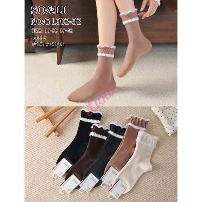 Skarpety damskie So&Li GL002-28