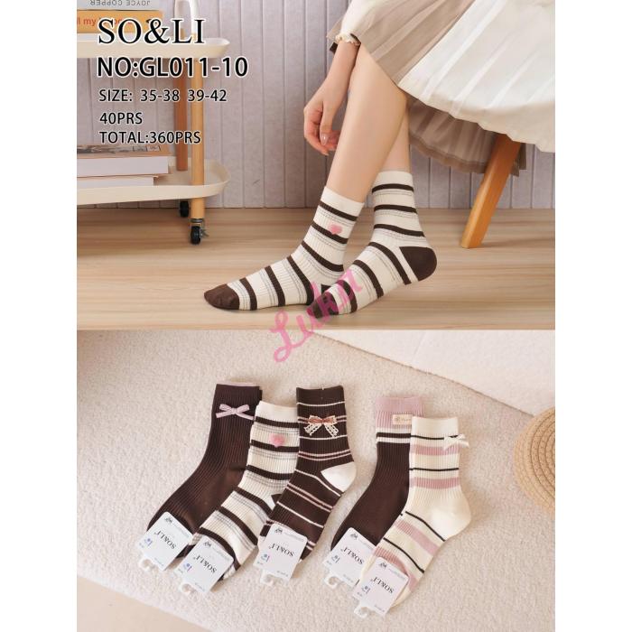 Women's Socks So&Li GL011-9