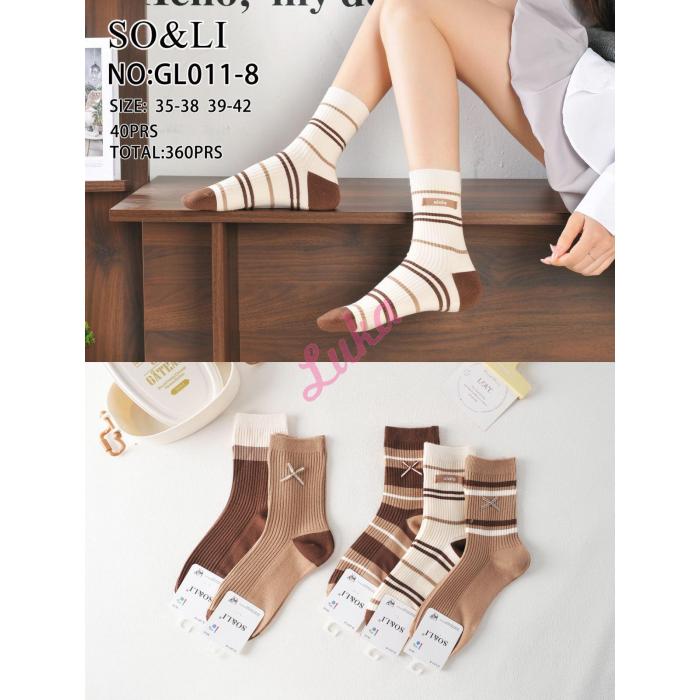 Skarpety damskie So&Li GL011-10
