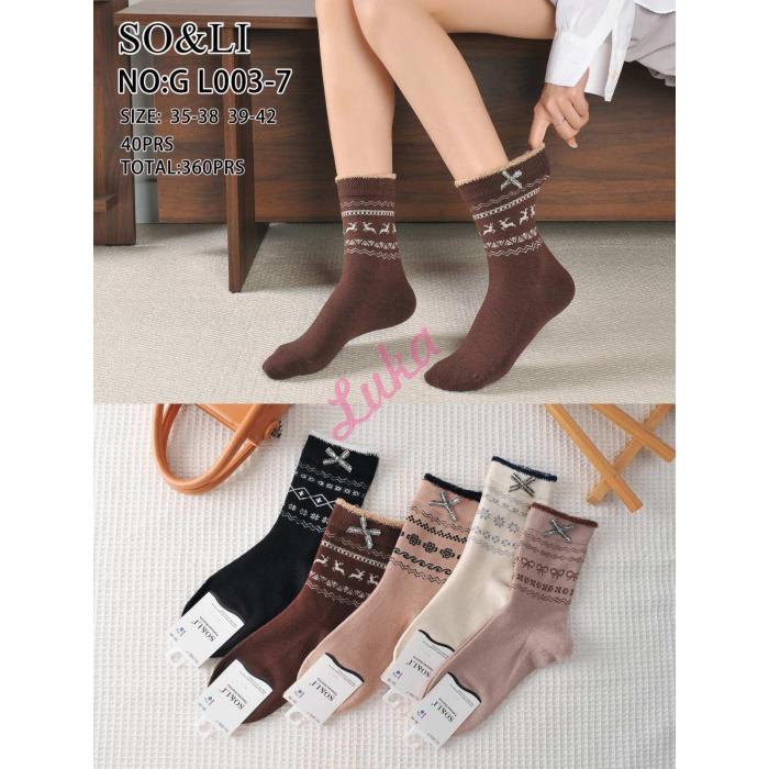 Women's Socks So&Li GL003-6
