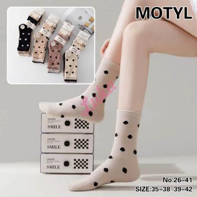 Stopki damskie ALPAKA Motyl MF-001