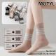 Women's low cut socks ALPAKA Motyl MF-2641