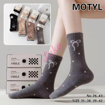 Stopki damskie ALPAKA Motyl MF-2642