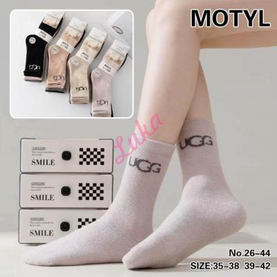 Stopki damskie ALPAKA Motyl MF-2643