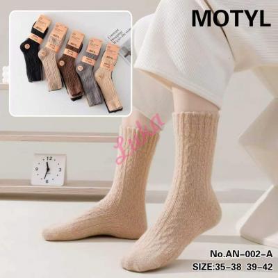 Skarpety damskie Motyl AN-002A