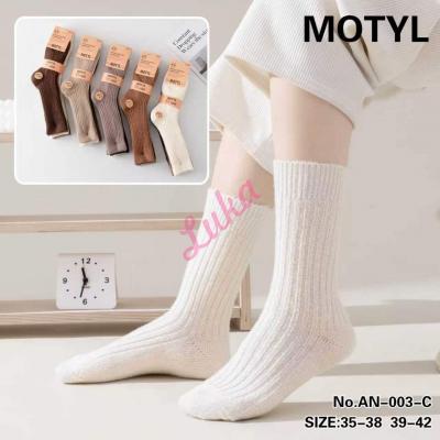 Skarpety damskie Motyl AN-003A