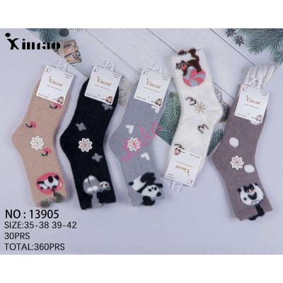 Women's socks MINK Xintao 13902