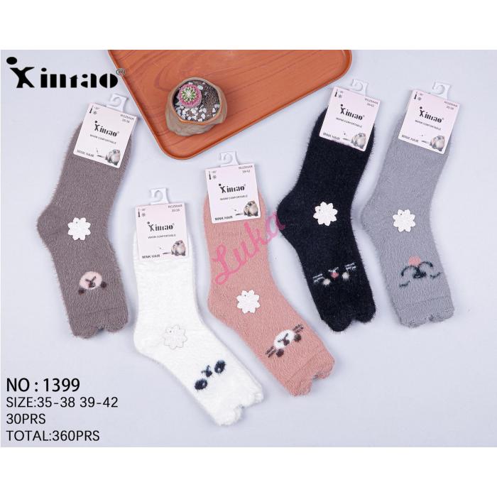 Women's socks MINK Xintao 13906