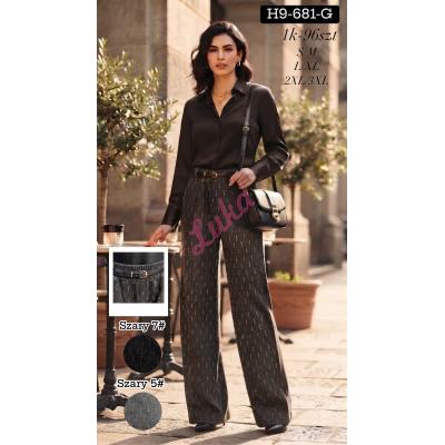 Women's pants H9-680-G