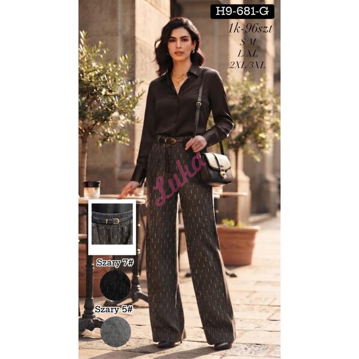 Women's pants H9-680-G