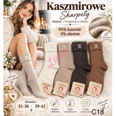 Women's Socks KASZMIR Soxlandia C18-010