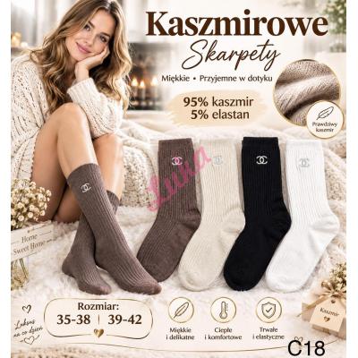 Women's Socks KASZMIR Soxlandia C18-011