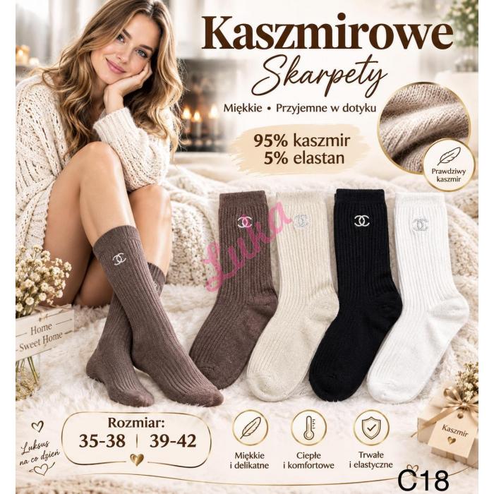 Women's Socks KASZMIR Soxlandia C18-011