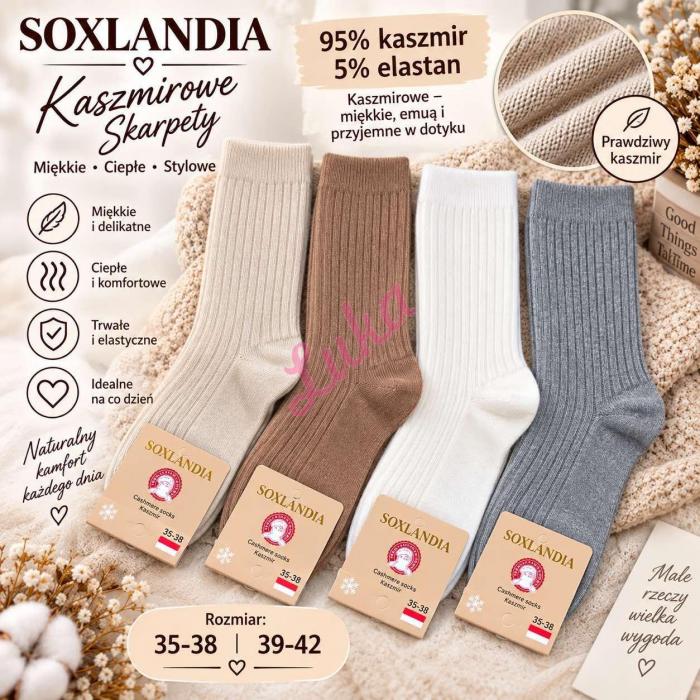 Women's Socks KASZMIR Soxlandia C18-017