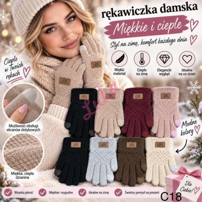 Rękawiczki damskie C18-301