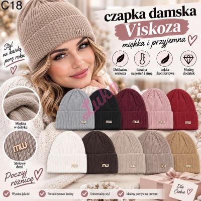 Czapka damska C18-901