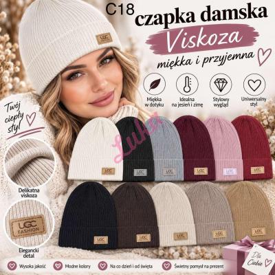 Czapka damska C18-902