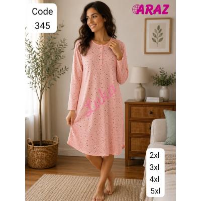 Women's turkish nightgown Araz 344