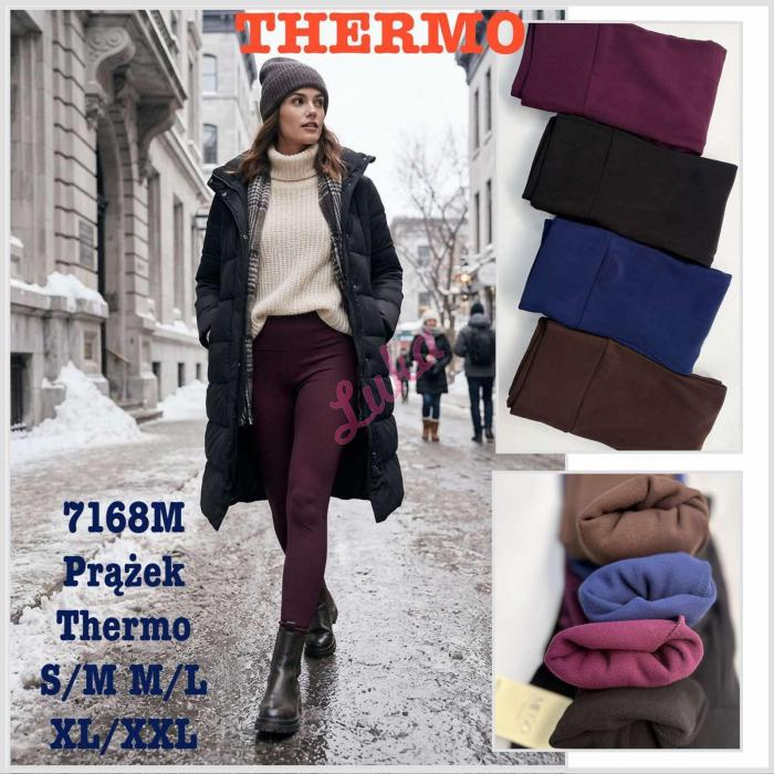 Legginsy damskie THERMO Miego 7168BL