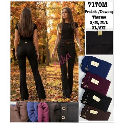 Women's pants THERMO Miego 7161BL