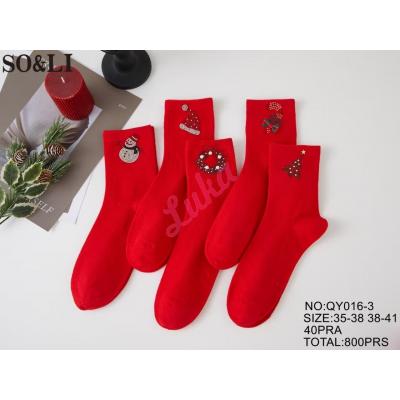 Women's Socks So&Li QY016-3