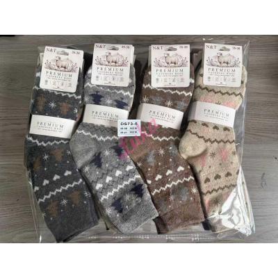 Women's Cashmere socks N&T DS73-5